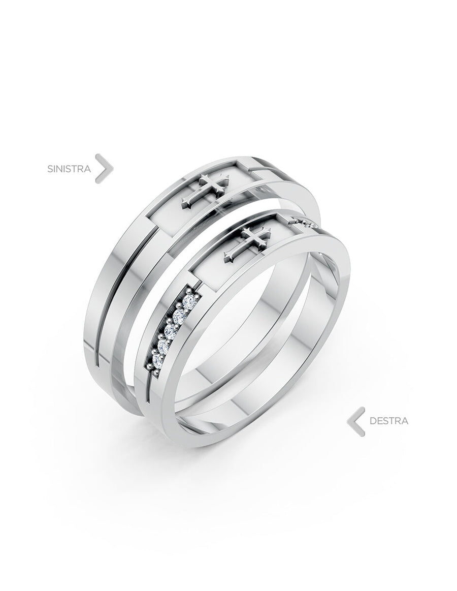 Argolla de matrimonio - unión perfecta - UNITI212