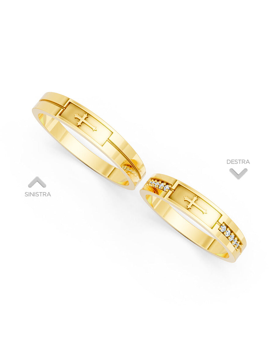 Argolla de matrimonio - unión perfecta - UNITI212