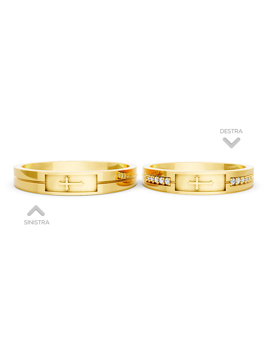 Argolla de matrimonio - unión perfecta - UNITI212