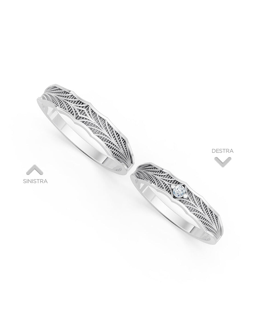 Argolla de matrimonio - unión perfecta - UNITI213