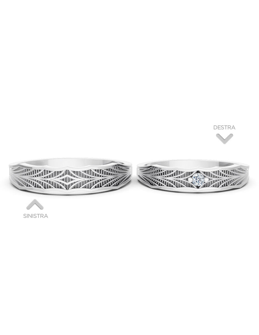 Argolla de matrimonio - unión perfecta - UNITI213