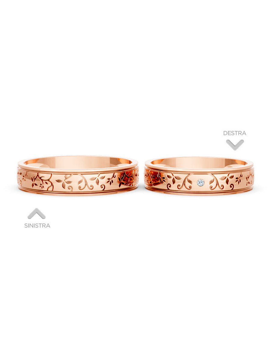 Argolla de matrimonio - unión perfecta - UNITI215