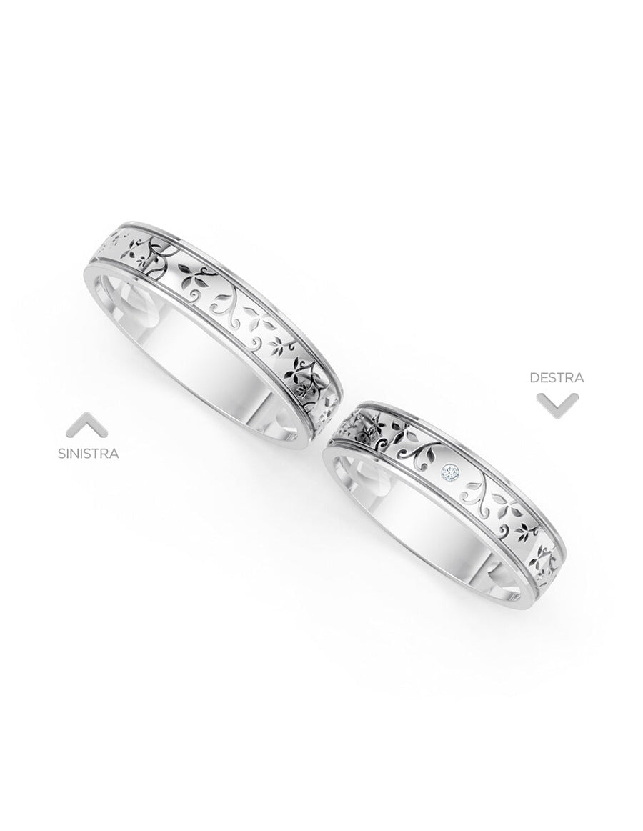 Argolla de matrimonio - unión perfecta - UNITI215