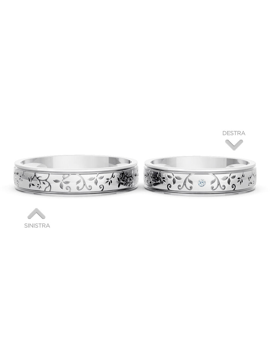Argolla de matrimonio - unión perfecta - UNITI215