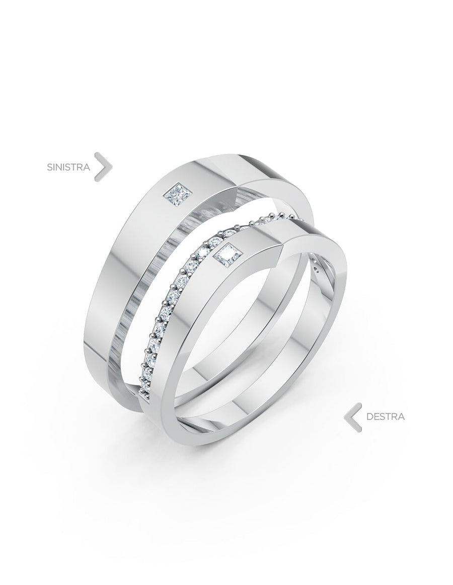 Argolla de matrimonio - unión perfecta - UNITI216