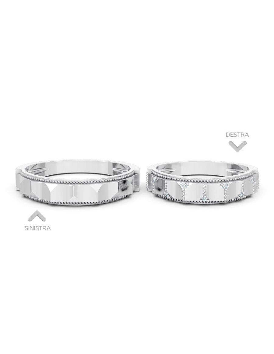 Argolla de matrimonio - unión perfecta - UNITI217