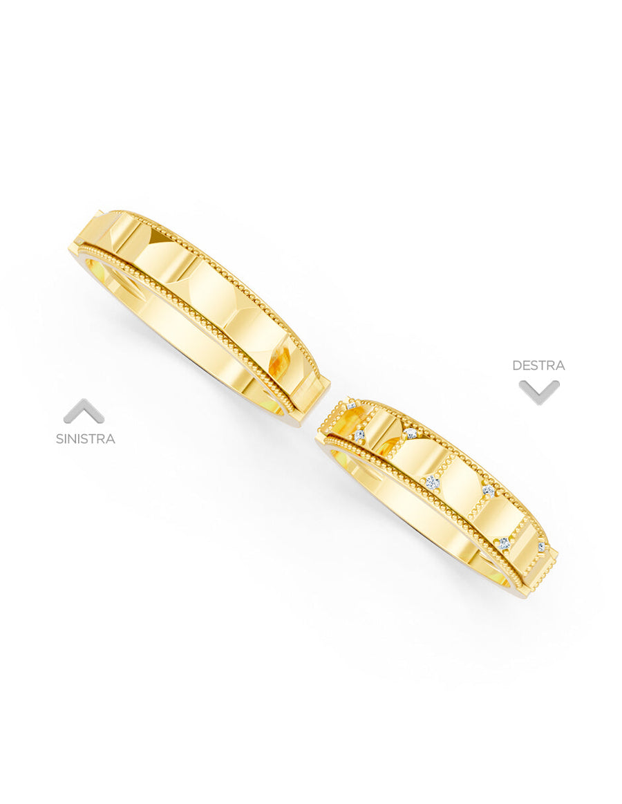 Argolla de matrimonio - unión perfecta - UNITI217
