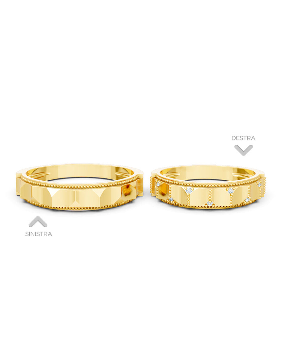 Argolla de matrimonio - unión perfecta - UNITI217