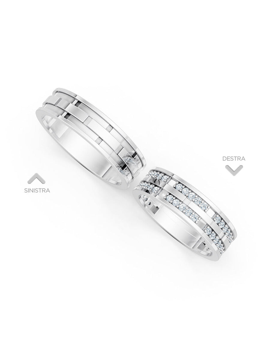 Argolla de matrimonio - unión perfecta - UNITI218