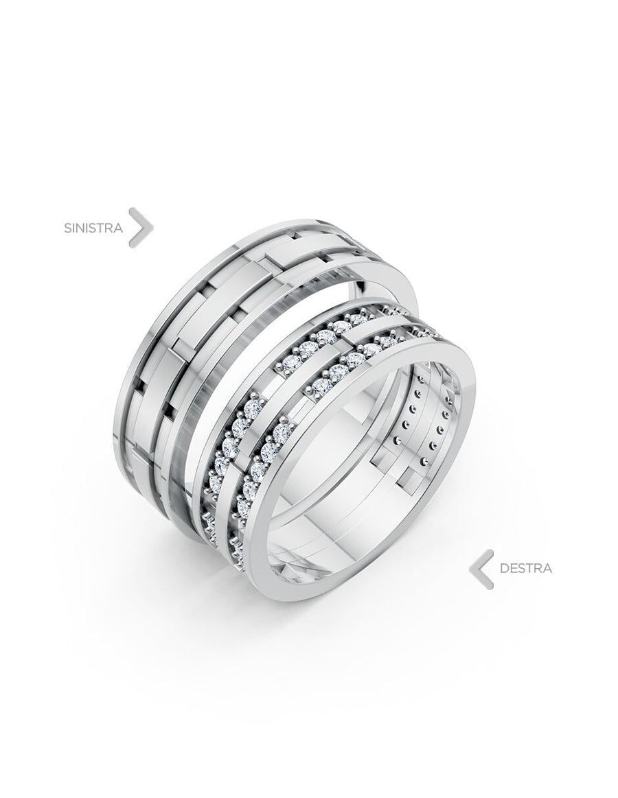 Argolla de matrimonio - unión perfecta - UNITI218