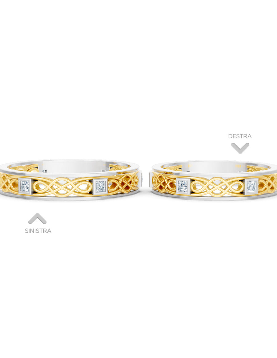 Argolla de matrimonio - unión perfecta - UNITI219