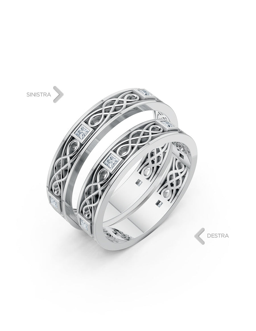 Argolla de matrimonio - unión perfecta - UNITI219