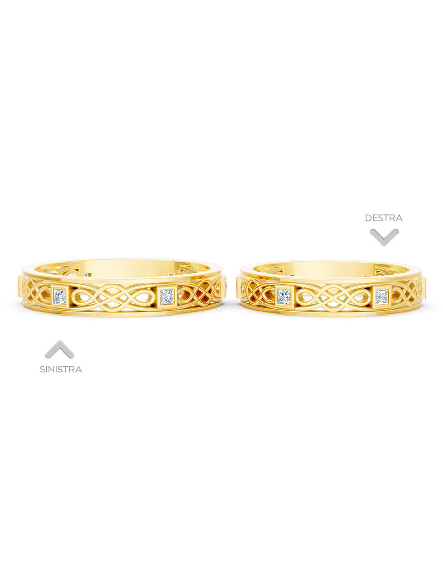Argolla de matrimonio - unión perfecta - UNITI219
