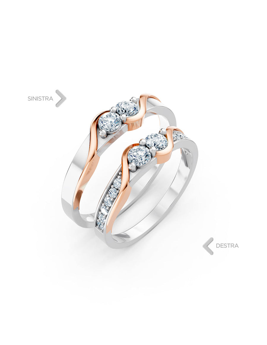 Argolla de matrimonio - unión perfecta - UNITI22