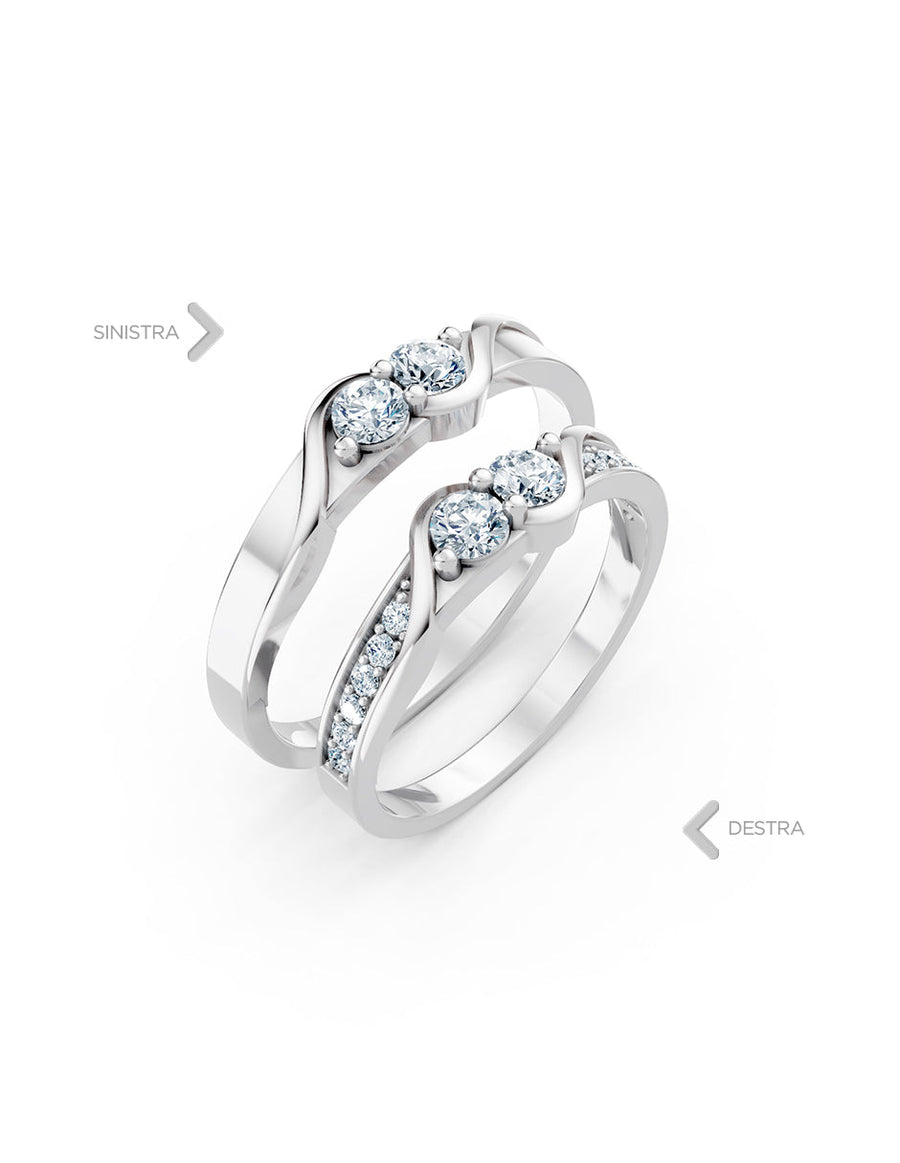 Argolla de matrimonio - unión perfecta - UNITI22