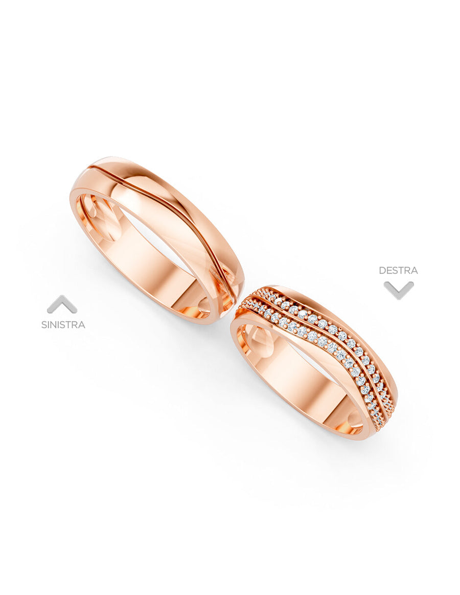 Argolla de matrimonio - unión perfecta - UNITI220