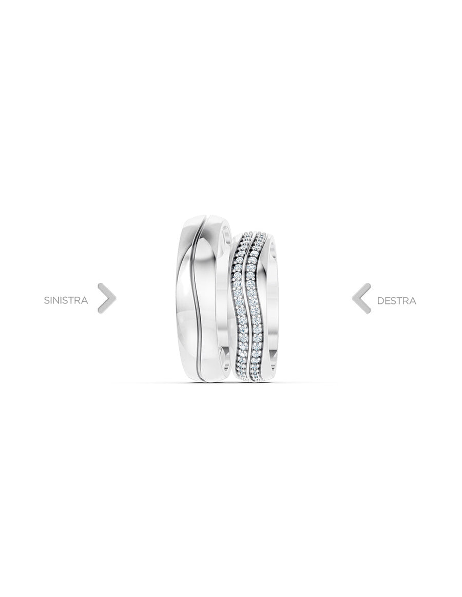 Argolla de matrimonio - unión perfecta - UNITI220