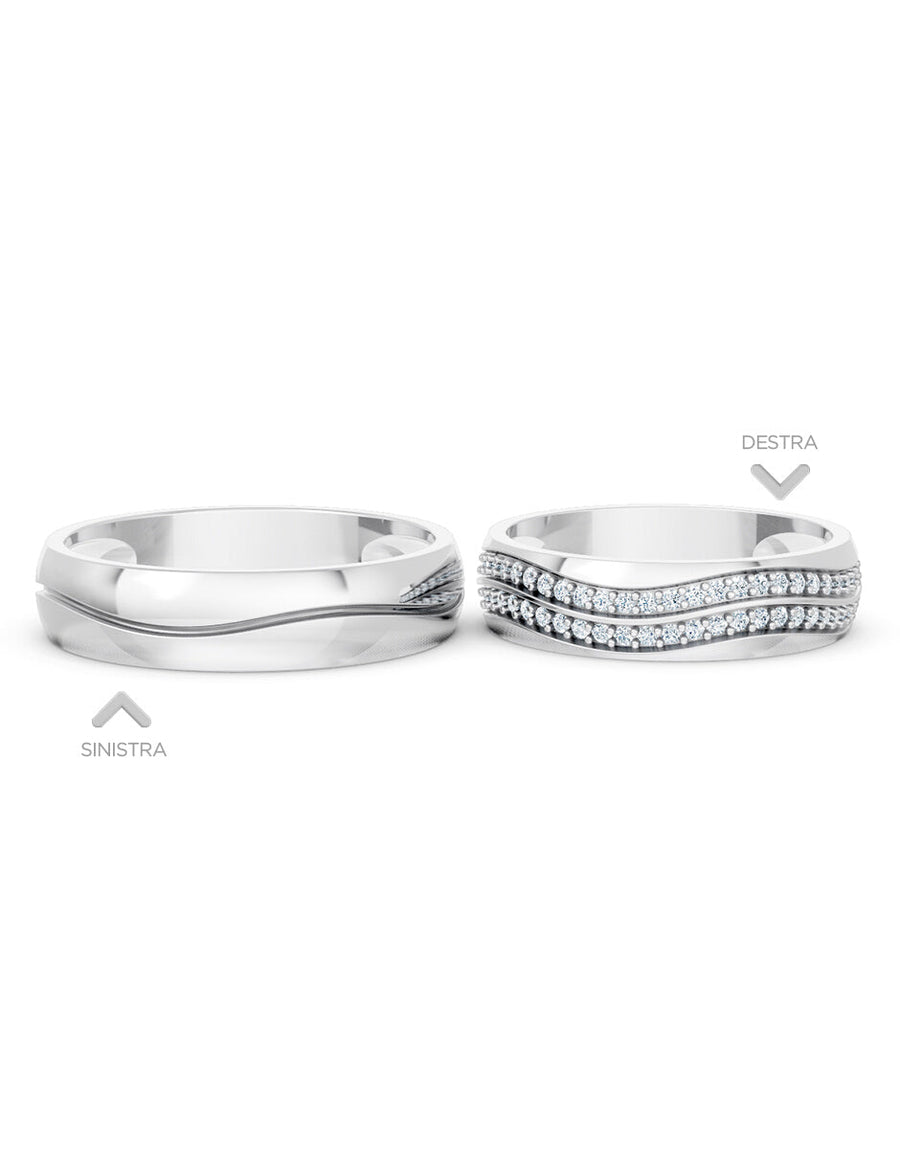 Argolla de matrimonio - unión perfecta - UNITI220