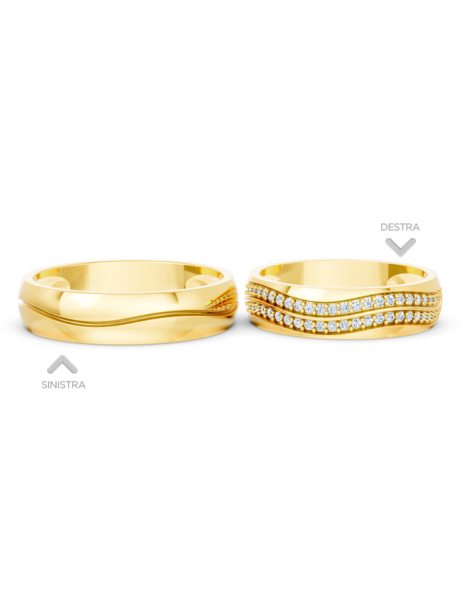 Argolla de matrimonio - unión perfecta - UNITI220