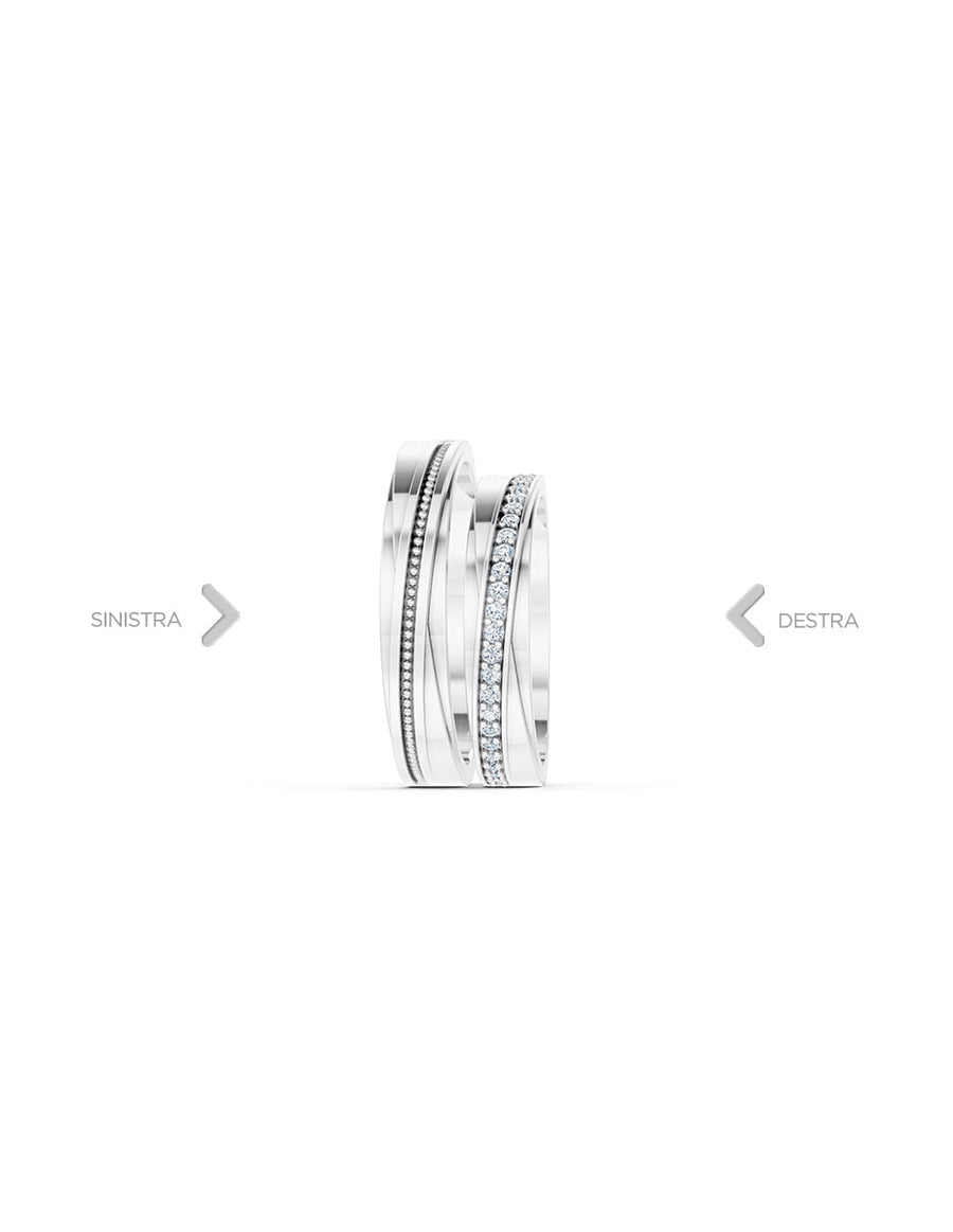 Argolla de matrimonio - unión perfecta - UNITI221