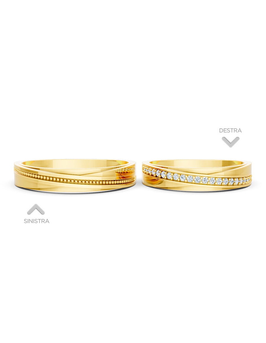 Argolla de matrimonio - unión perfecta - UNITI221