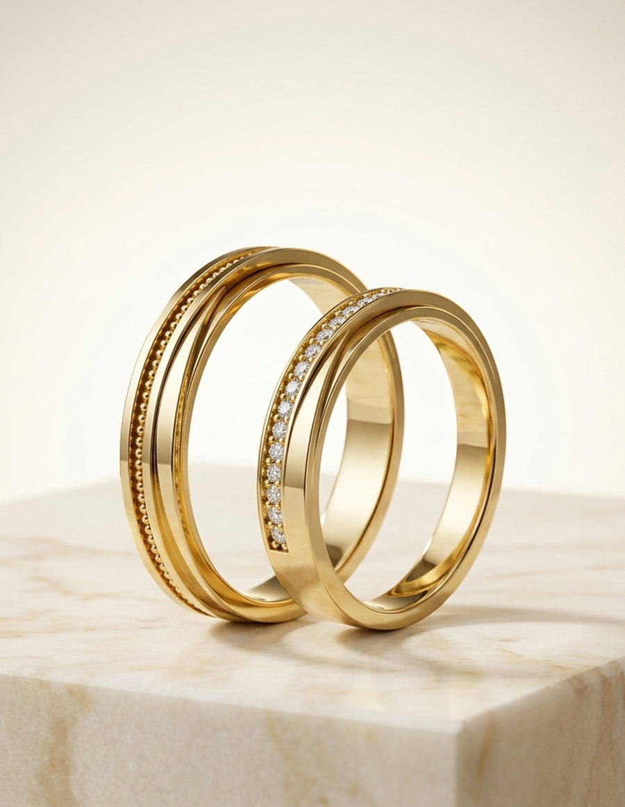 Argolla de matrimonio - unión perfecta - UNITI221