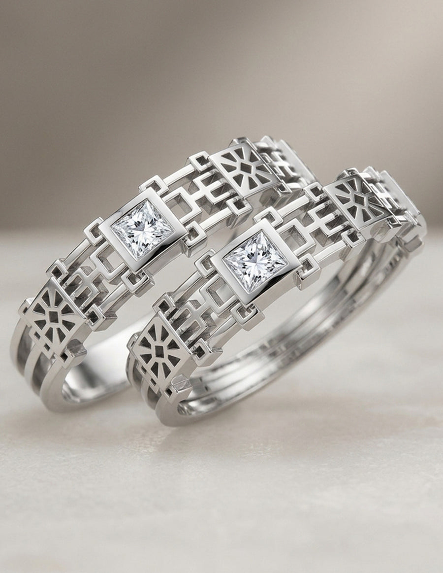 Argolla de matrimonio - unión perfecta - UNITI222