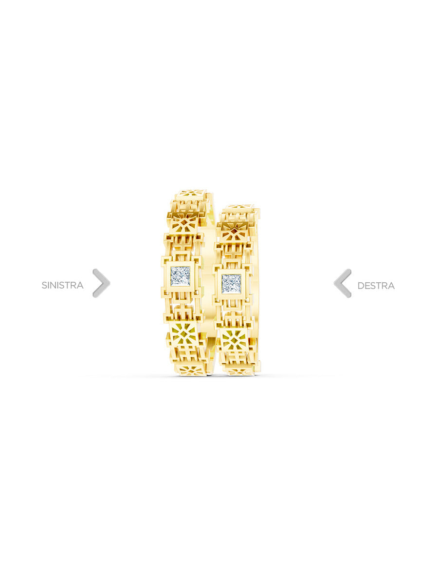 Argolla de matrimonio - unión perfecta - UNITI222
