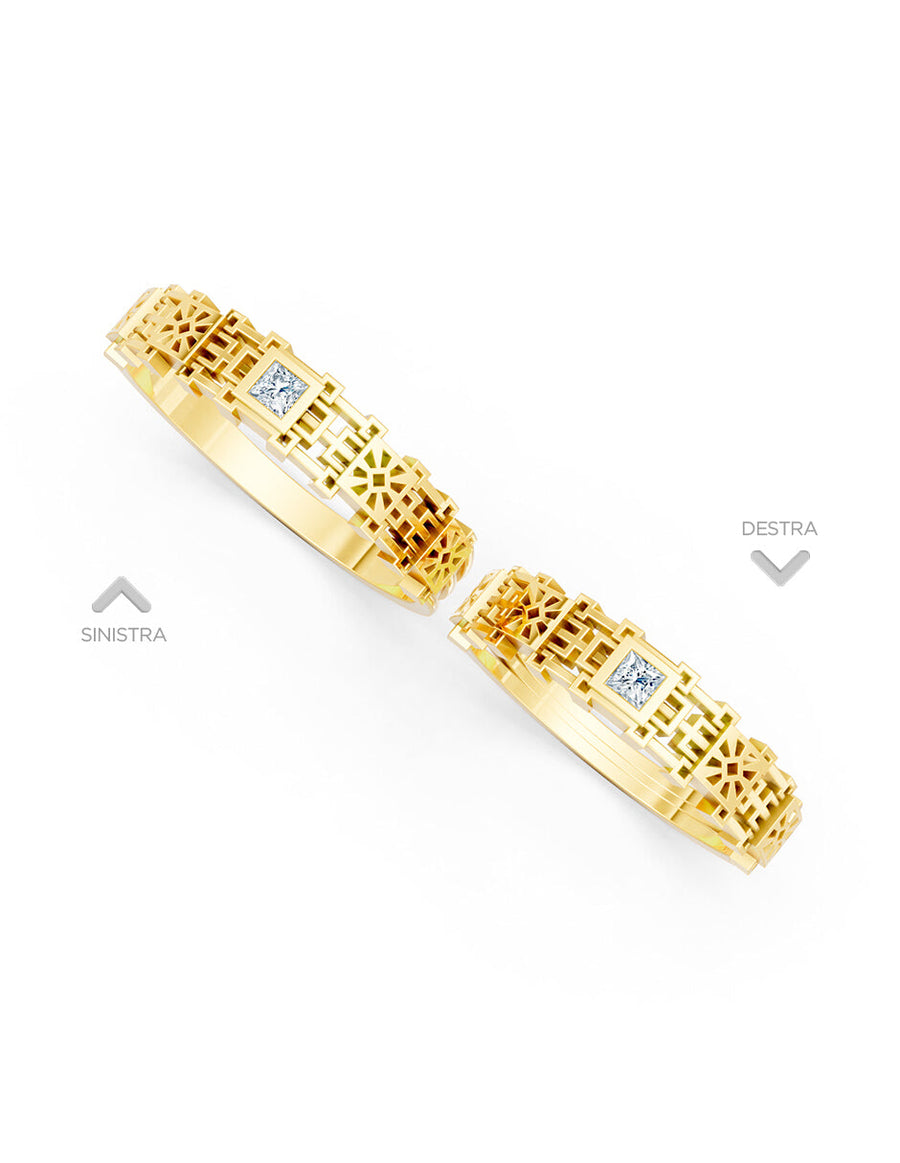 Argolla de matrimonio - unión perfecta - UNITI222