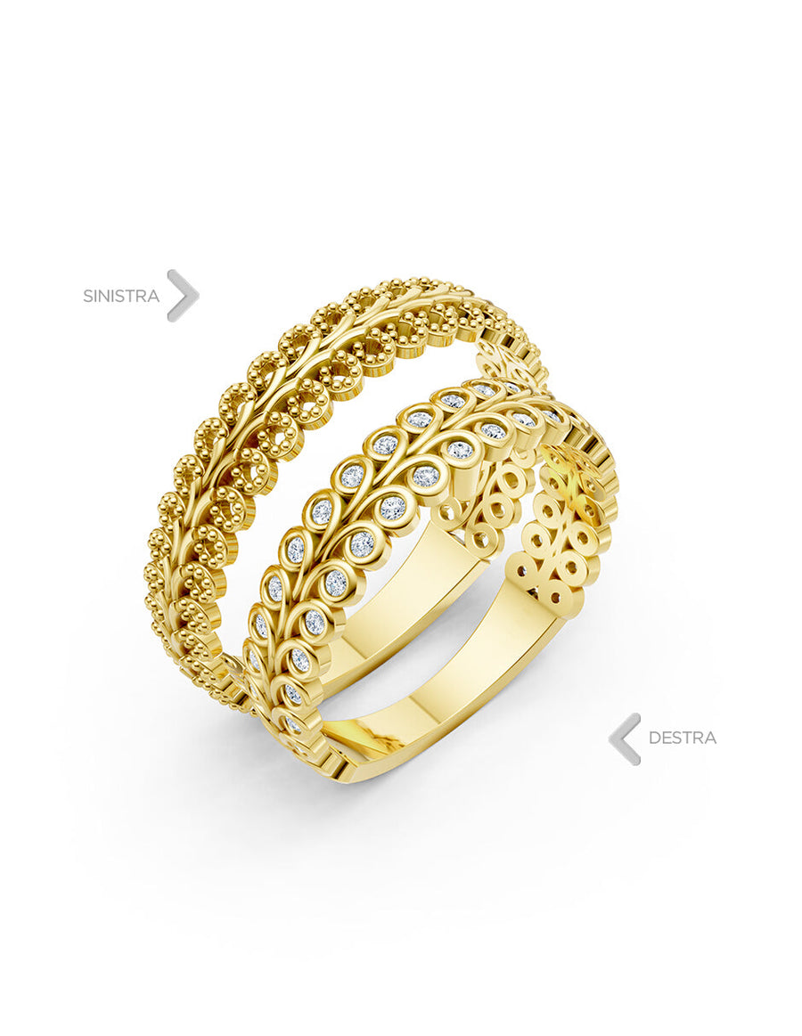 Argolla de matrimonio - unión perfecta - UNITI223