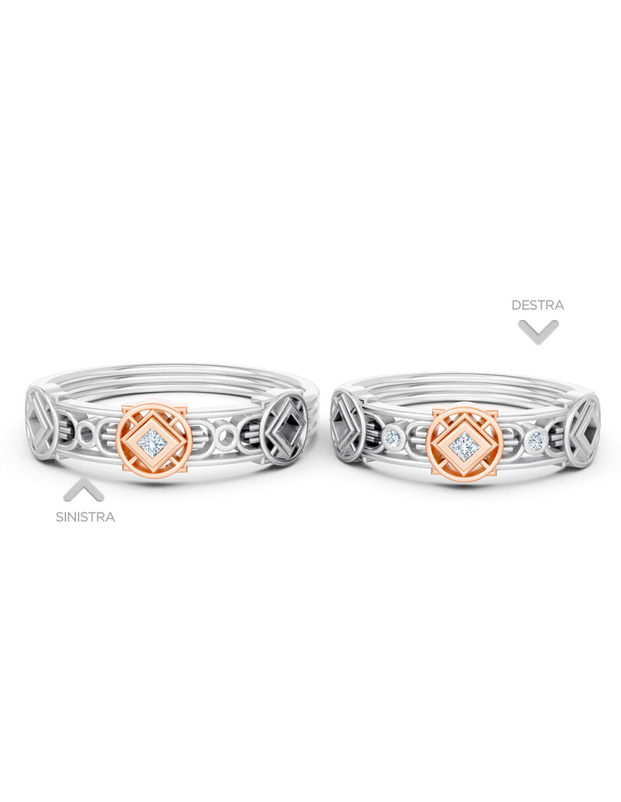 Argolla de matrimonio - unión perfecta - UNITI224