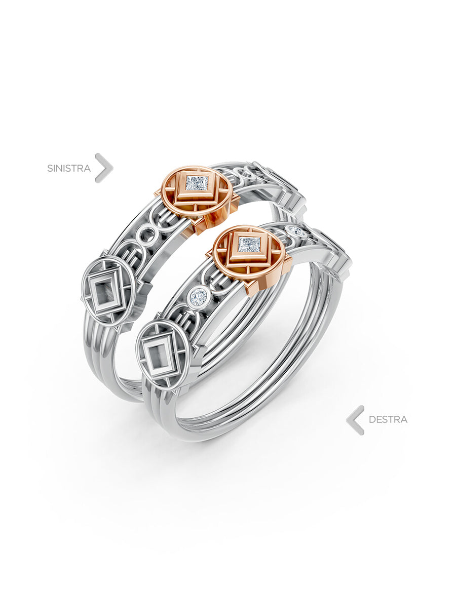 Argolla de matrimonio - unión perfecta - UNITI224