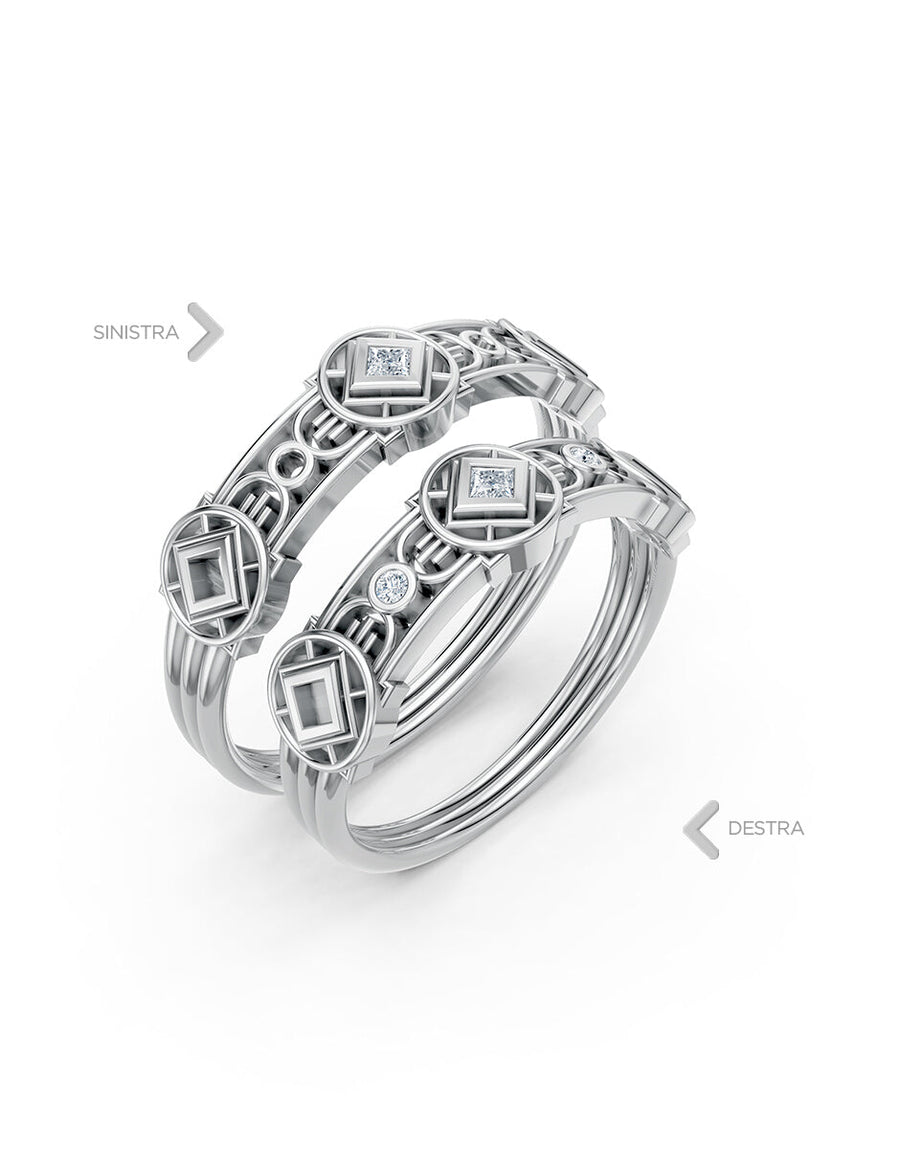 Argolla de matrimonio - unión perfecta - UNITI224