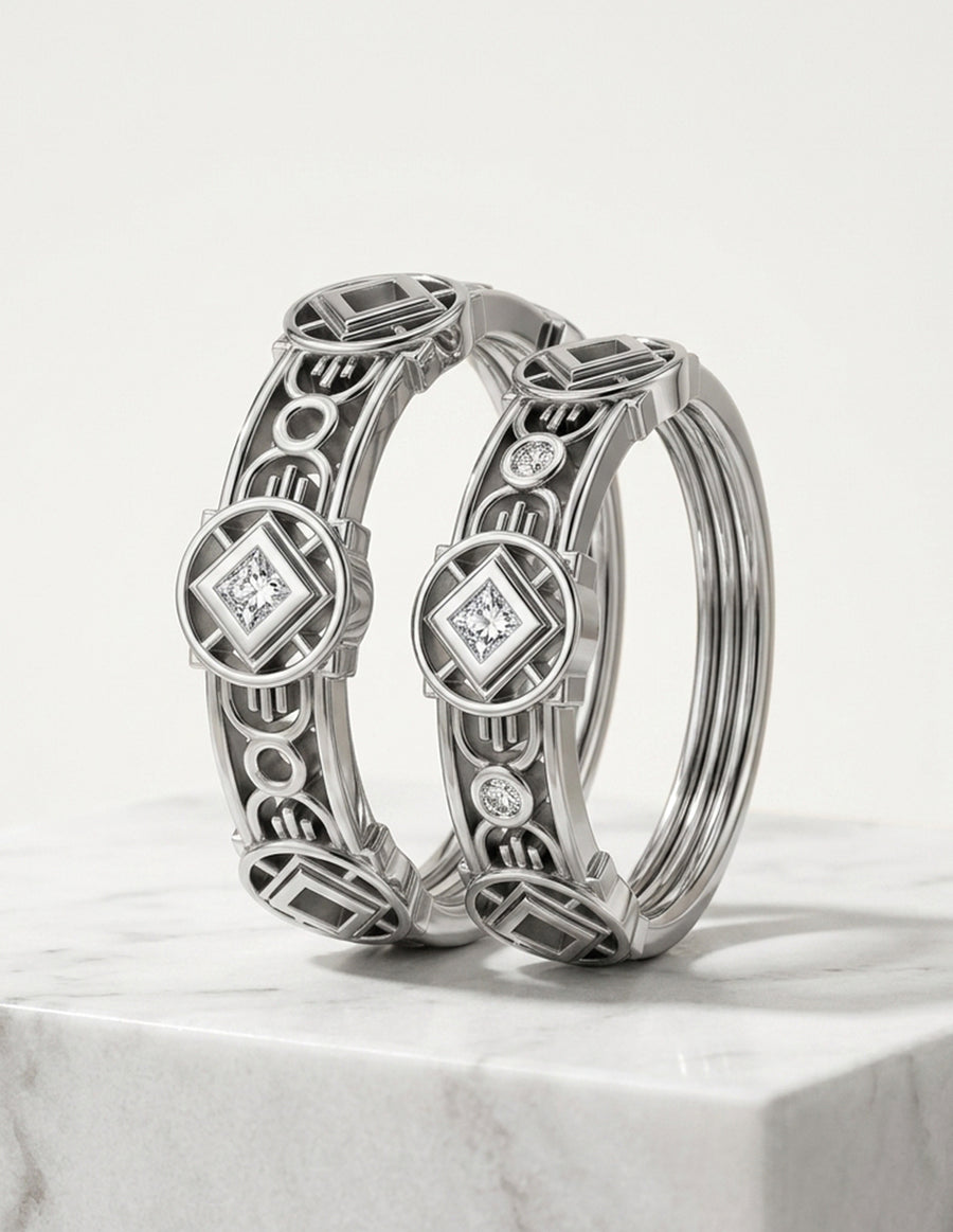 Argolla de matrimonio - unión perfecta - UNITI224