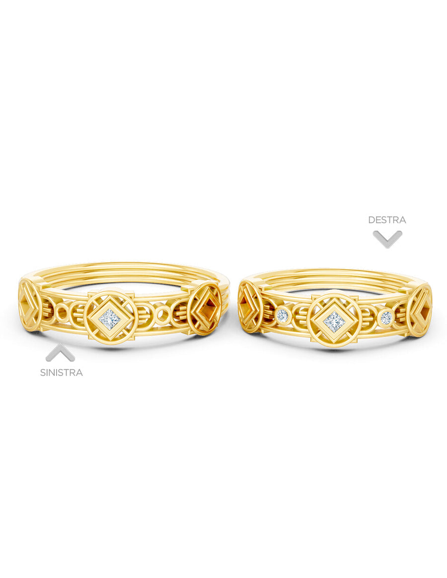 Argolla de matrimonio - unión perfecta - UNITI224