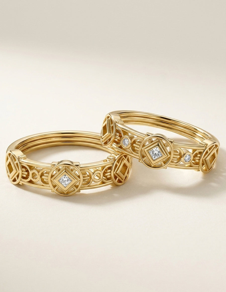 Argolla de matrimonio - unión perfecta - UNITI224