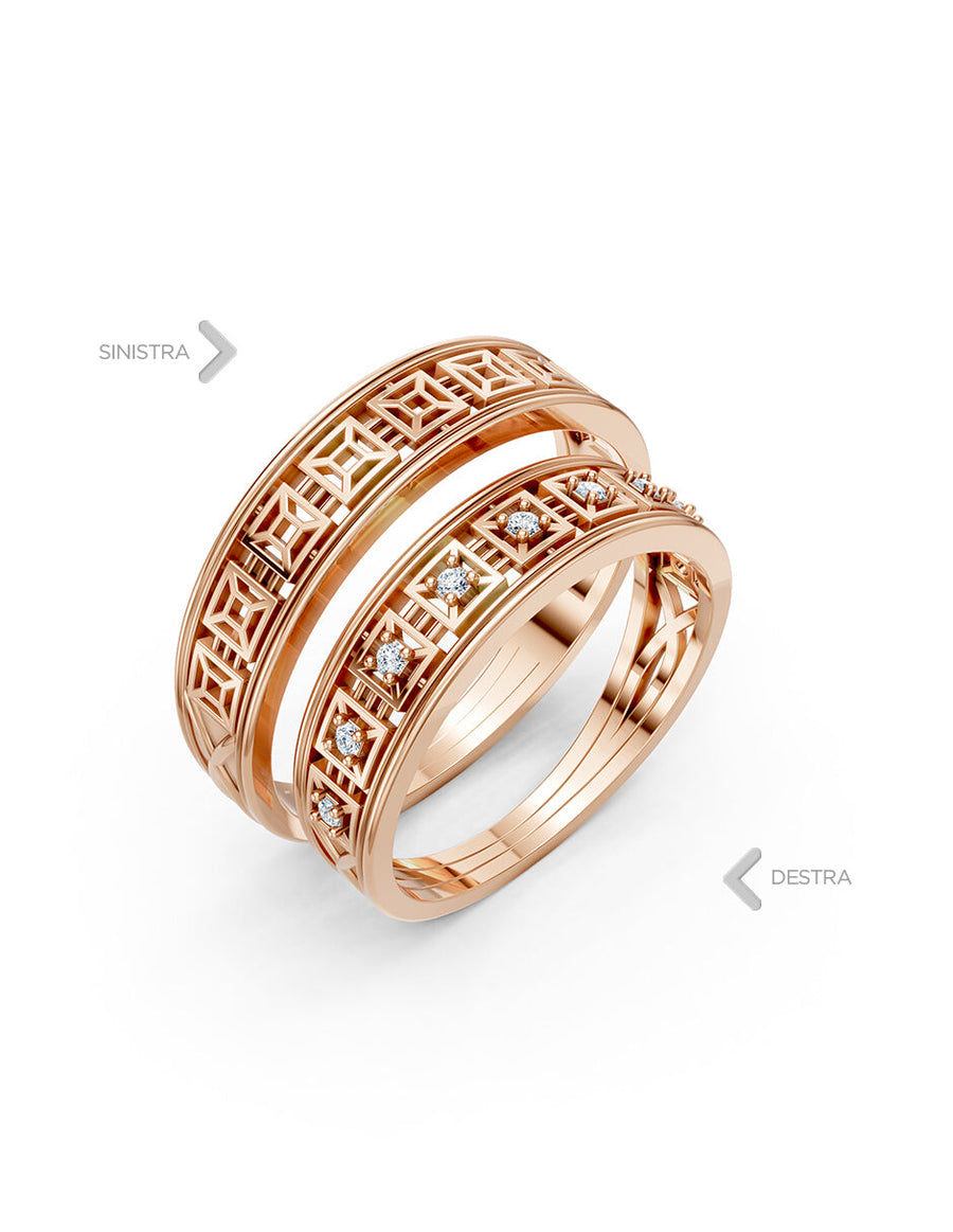 Argolla de matrimonio - unión perfecta - UNITI225