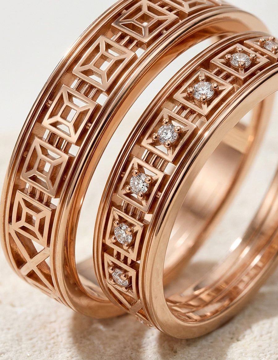 Argolla de matrimonio - unión perfecta - UNITI225