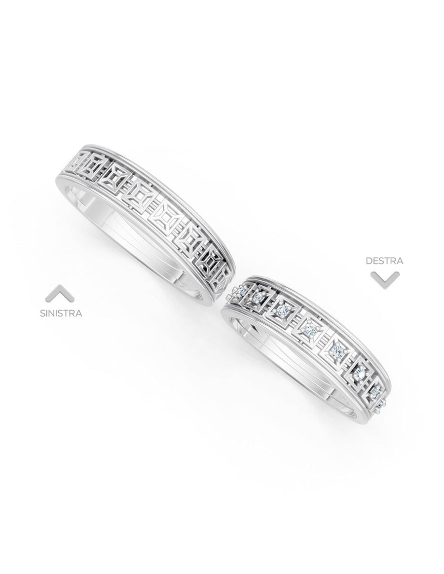 Argolla de matrimonio - unión perfecta - UNITI225