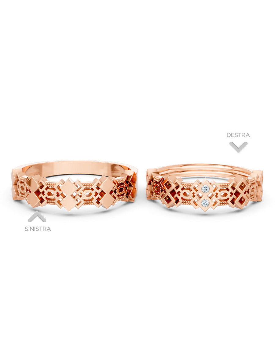 Argolla de matrimonio - unión perfecta - UNITI226