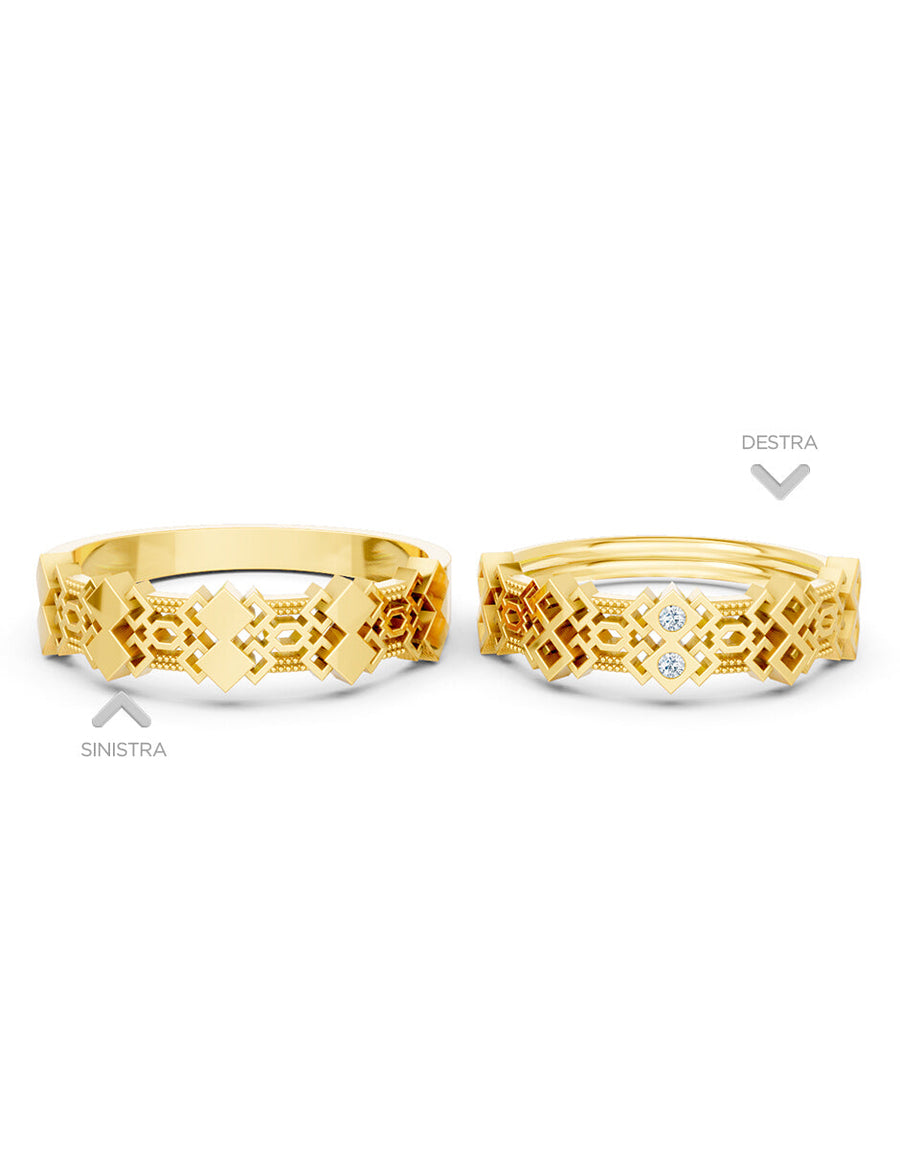 Argolla de matrimonio - unión perfecta - UNITI226