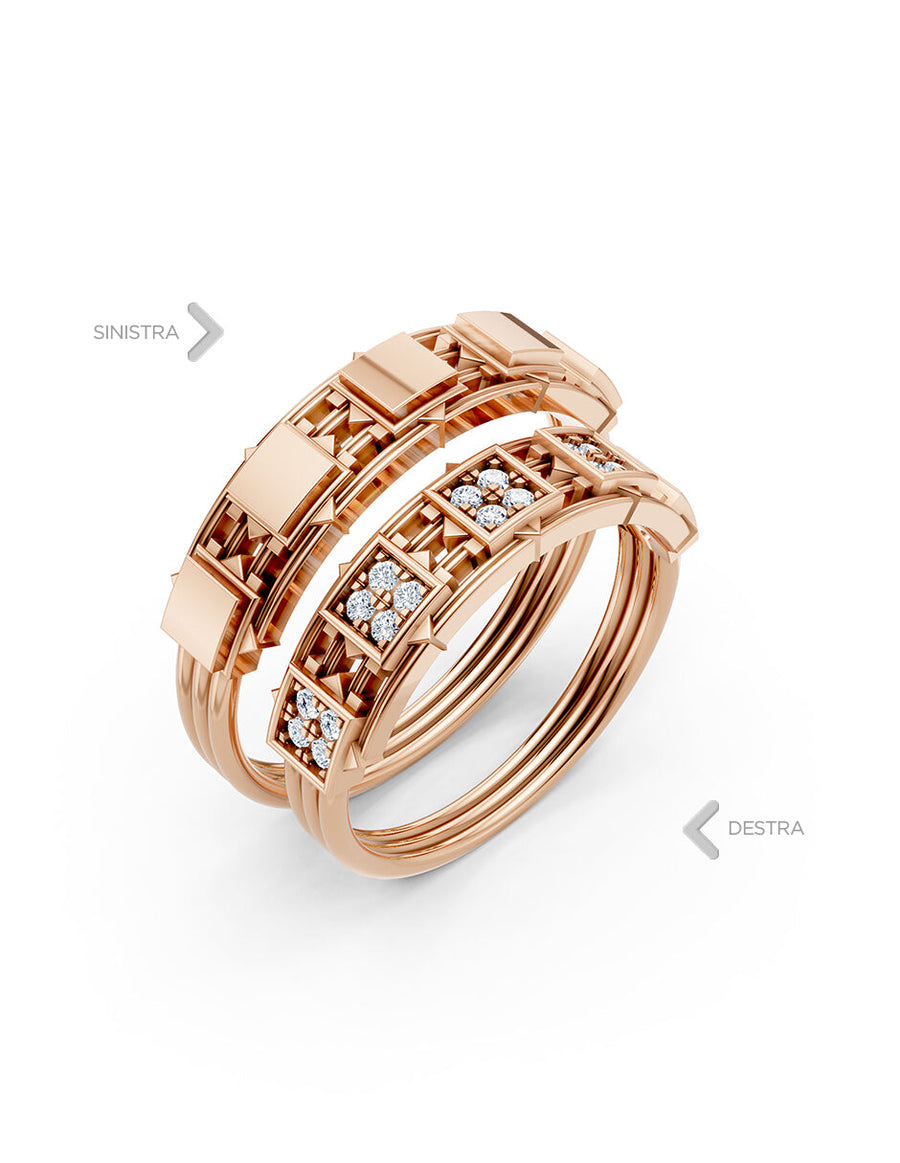 Argolla de matrimonio - unión perfecta - UNITI227