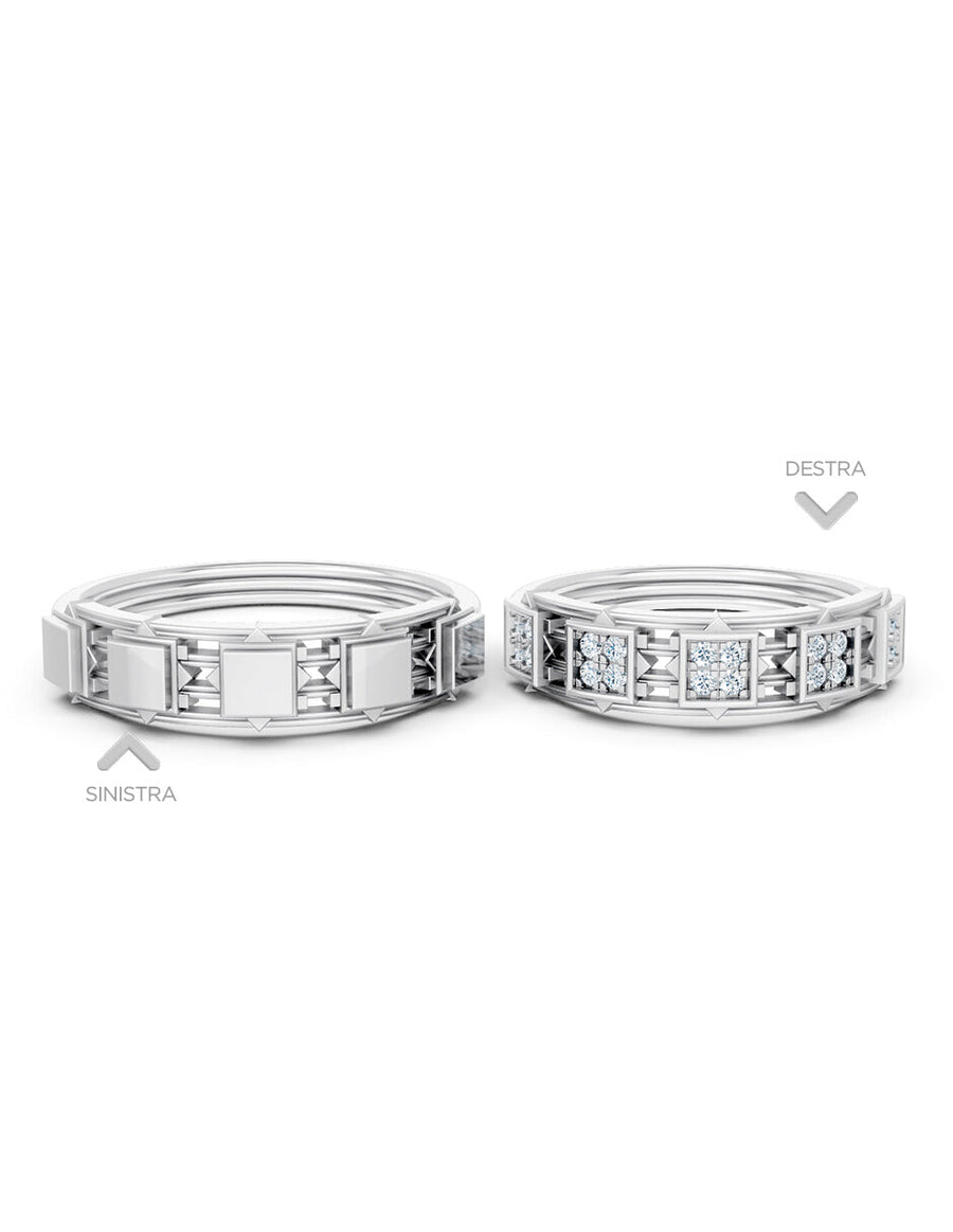 Argolla de matrimonio - unión perfecta - UNITI227