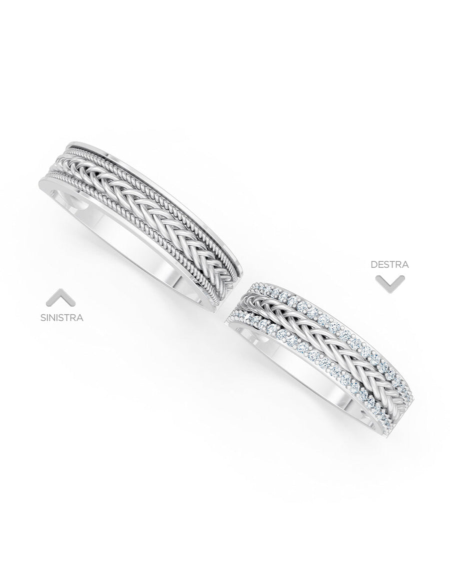 Argolla de matrimonio - unión perfecta - UNITI228