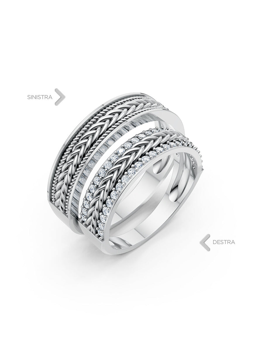 Argolla de matrimonio - unión perfecta - UNITI228