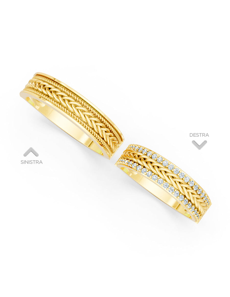 Argolla de matrimonio - unión perfecta - UNITI228