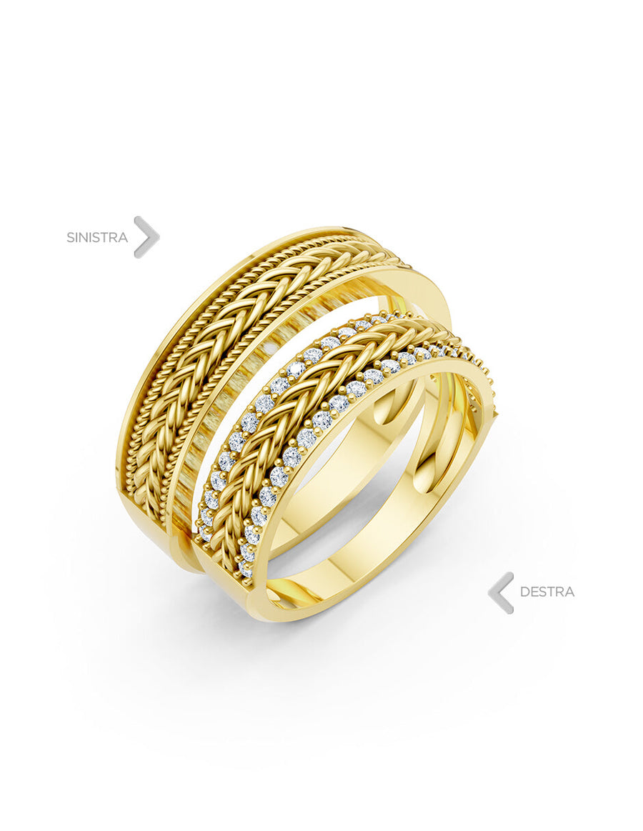 Argolla de matrimonio - unión perfecta - UNITI228