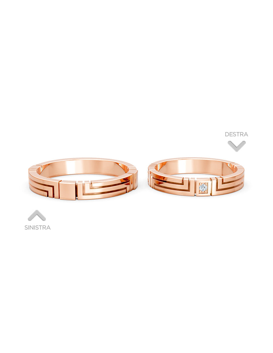 Argolla de matrimonio - unión perfecta - UNITI23