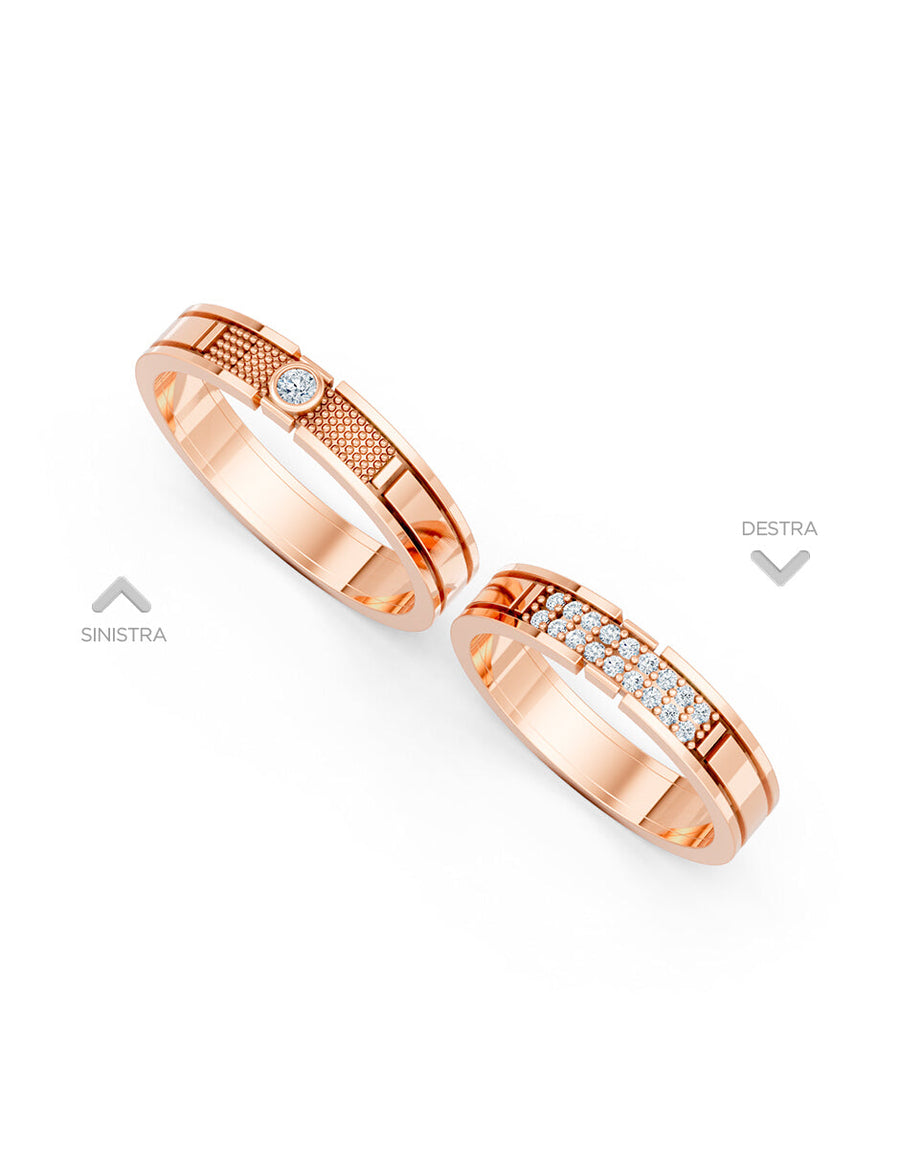 Argolla de matrimonio - unión perfecta - UNITI230