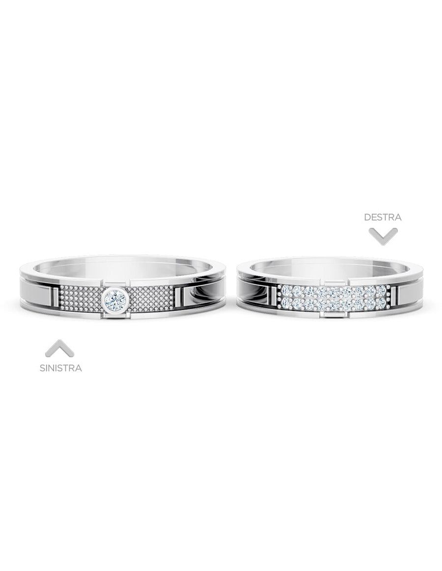 Argolla de matrimonio - unión perfecta - UNITI230
